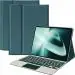 ProElite TouchPad Keyboard case for Realme Pad 2 11.5 inch, Magnetic Detachable Wireless Bluetooth TouchPad Keyboard Built-in 7-Colors Backlit, Dark Green