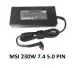 SOLUTIONS-365 LAPTOP ADAPTER CHARGER FOR MSI 230W BIG PIN 7.4*5.0