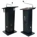 ADRTECH - Audio Podium, Electronic Lectern with in-Built Speaker, Amplifire & Mic System