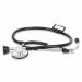 RCSP Stainless Steel Stethoscope For Doctors Nurse Medical Students Practitioner Bell Shape With Fetoscope Stethoscope (Black)