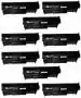 Formujet F 12A Toner Cartridge (Set of 10) Compatible for HP Laserjet - 1010, 1012, 1015, 1018, 1020, 1022, 1022n, 3020, 3030, 3050, 3052, 3055, M1300, M1319f Canon 2900
