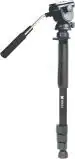 KODAK M524 Monopod ( With Head ) Professional Smooth OIL Fluid Head Monopod (Black, Supports Up to 6000 g)