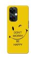Tweakymod Printed Don’t worry be happy -Wink Back Cover for ONEPLUS NORD CE 3 LITE