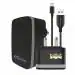 Portronics Adaptor 64 POR-1064 3.0A Quick Charger with Single USB Port (Black)