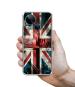 Casotec London Flag wallpaper Design Printed Silicon Soft TPU Back Case Cover for Tecno Spark 10 5G