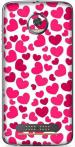 aadia Motorola Moto Z2 Play Matte Vinyl Love Printed Mobile Skin Sticker with Scratch Resistant Lamination