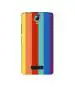 Casotec Rainbow Colors Design 3D Printed Hard Back Case Cover for Lenovo A2010