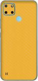 Orgic India Realme C21 Y Carbon Yellow Mobile Skin