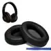 Crysendo Black Leather Headphone Cushion For Beats Studio 2 & 3