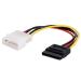 AdzMozi 4 Pin IDE Molex Male to 15 Pin Serial ATA SATA Hard Drive Adapter Power Cable