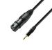 SeCro 3.5Mm Mini Jack Trs Stereo Male to Xlr Female Interconnect Audio Cable for Laptop