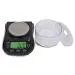 ATOM, A-115C, 600gm x 0.01g (10mg) with round windsheild | Digital Jewellery Weighing Scale, Black