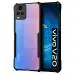 Fashionury ?TPU+Plastic Crystal Clear Back Cover Case for Vivo V20 | 360 Degree Protection | Transparent Back Cover Case for Vivo V20 Black Bumper