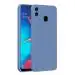 LIRAMARK Silicone Soft Back Cover Case for Samsung Galaxy A20 / A30 / M10s (Blue)