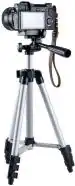 Rectitude Silver Aluminium Tripod Supports Up to 1500 g