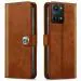 Mobiclonics Button Flip Cover for Realme GT Neo 3T 5G - Brown