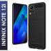 Knotyy Infinix Note 12i Black Back Cover