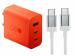 Hespa CMF by Nothing 65W GaN 3A Multiport Mobile Adapter & CMF C to C Cable (1.3M) (Complete Combo-Orange)