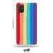 Tweakymod Printed Rainbow Colour Back Cover For Samsung A71