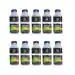 Print Star Ultra Dark Toner Powder for Use in Hp 88A. 78A, 36A, 83A, 35A, 85A Canon 925,328,326,337 Toner Cartrodge Pack of 10 (80GM)