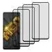 Gadgetronics [Pack of 4] Vivo Iqoo Neo 6 5G/ Neo 6 SE 5G Matte Finish [Black] Tempered Glass Screen Protector with Edge to Edge Coverage - Easy Installation Kit