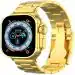 X8 Ultra max Golden Smart Watch, X8 Ultra Max Gold Edition Biggest Display Smartwatch with BT Calling, Hybrid Smartwatch Watch - For Men & Women