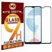 Kite Digital Realme C11/Realme C12/Realme C15/Realme C20/Realme C21/Realme C25/C25s (Black) Tempered Glass Screen Protector with Edge to Edge Coverage and Installation Kit (Pack of 2)
