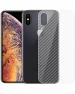 GADGETRONICS iPhone X, Xs Transparent Plastic Scratch Resistant and Anti-fingerprint Back Skin Sticker