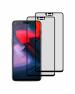GADGETRONICS OnePlus 6 Black Tempered Glass Scratch Resistant Screen Protector (Pack of 2)