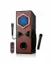 Tronica RIDHAM 4 - The Powerful Bluetooth 80W Home Theater DJ Speaker from Tronica, Supports PenDrive/SD Card/FM/TV/Aux/Mic with Remote (2 Free MICS- one Wired & one Wireless)