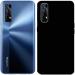 CarryWrap Back Cover for Realme 7, Realme Narzo 20 Pro (Black, Matte Finish)