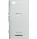 Imbi White Plastic Back Panel For Sony Xperia M