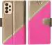 Sbms Samsung Galaxy A23 5G, Samsung A23 5G Pink Artificial Leather Shock Proof Flip Cover