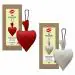 Camphor Heart Air Freshener For Car, Room, Indoor & Small Areas(Fragrance Oud and Natural ), Pack of 2
