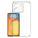 Fastship Rubber silicone Back Cover for REDMI 13c 4G - Transparent
