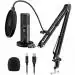 MAONO PM422 USB Microphone Zero Latency Monitoring 192KHZ/24BIT Professional Cardioid Condenser Mic with Touch Mute Button and Mic Gain Knob for Recording, Podcasting, Gaming, YouTube