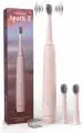 Caresmith Spark Z Electric Toothbrush | 3 Brush Heads With Cover | 35000 Sonic Vibrations | Toothbrush Electric Adult | Electric Toothbrush for Men & Women with 1 Year Warranty | USB Type C | (Sunset Pink) IPX7 Waterproof