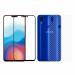 Kite Digital Vivo V9 PRO Back Screen Protective Film Carbon Fiber Skin Transparent Screen Guard Sticker + 5D/6D/11D/21D Black Premium Tempered Glass Screen Protector