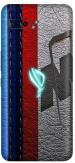 aadia Asus ROG 2 Matte Vinyl Pattern Printed Mobile Skin Sticker with Scratch Resistant Lamination