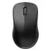 Rapoo 1620 Black Optical Wireless Mouse, 2.4 GHz with USB Nano Receiver, Optical Tracking, Ambidextrous for PC, Laptop (11.1 x 6.4 x 4 cm)