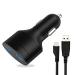 ROYALZY CH-85 Boostcharge Dual USB Car Charger 2.4A 2 Fast Charging Port Charge Adapter