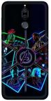 aadia Honor 9i Matte Vinyl Avengers Printed Mobile Skin Sticker with Scratch Resistant Lamination