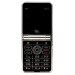 MTR Sia PRO FLIP4 Basic Keypad Mobile Phone 32 MB RAM | 6.1 cm (2.4 inch) Display | 0.3MP Rear Camera | Long Lasting 2000 mAh Battery (dark gold)