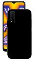 Shagya Vivo Y20 Black Silicon Back Cover Case