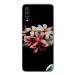 GADGETSWRAP Printed Vinyl Skin Sticker for Samsung Galaxy A70 - White Pink Flowers