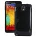 Heartly Samsung Galaxy Note 3 Hard Case Rugged Black Back Case Cover