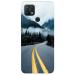 MobiEra Oppo A15 Multicolor Highway Road Design Plastic Hard Case Cover