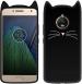 Mbcase Motorola Moto E4 Plus Black Rubber Back Cover