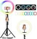 Meraki Wonder Black Tripod Ring Light
