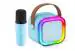 Itglobal MKS K12 Colorful Wireless Karaoke Mini Bluetooth Speaker with One Wireless Microphone - Blue